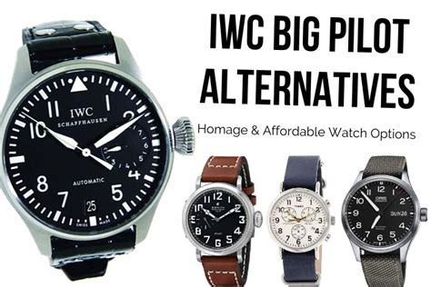 iwc big pilot watch alternative.